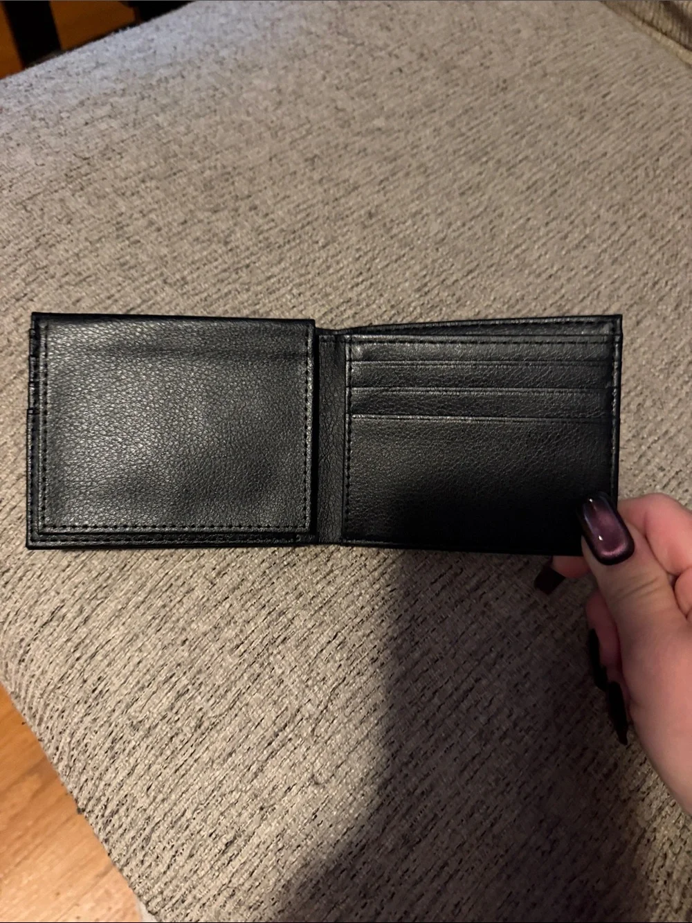 Men’s leather Ecko bifold wallet